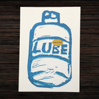 Made in Iran | 5x7 Original Hand-Carved Linocut Print