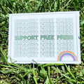 Support Free Press | 5x7 Postcard
