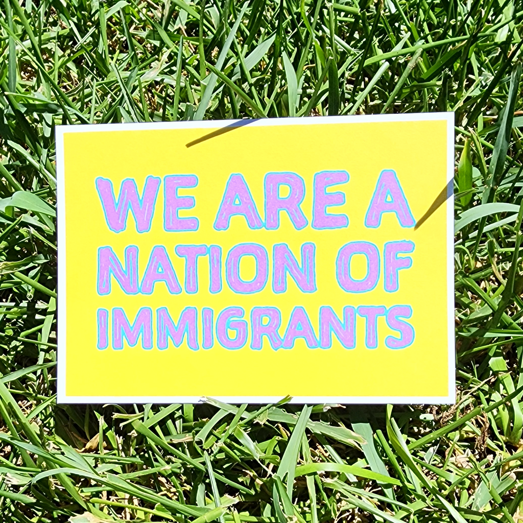 A Nation of Immigrants | 5x7 Postcard