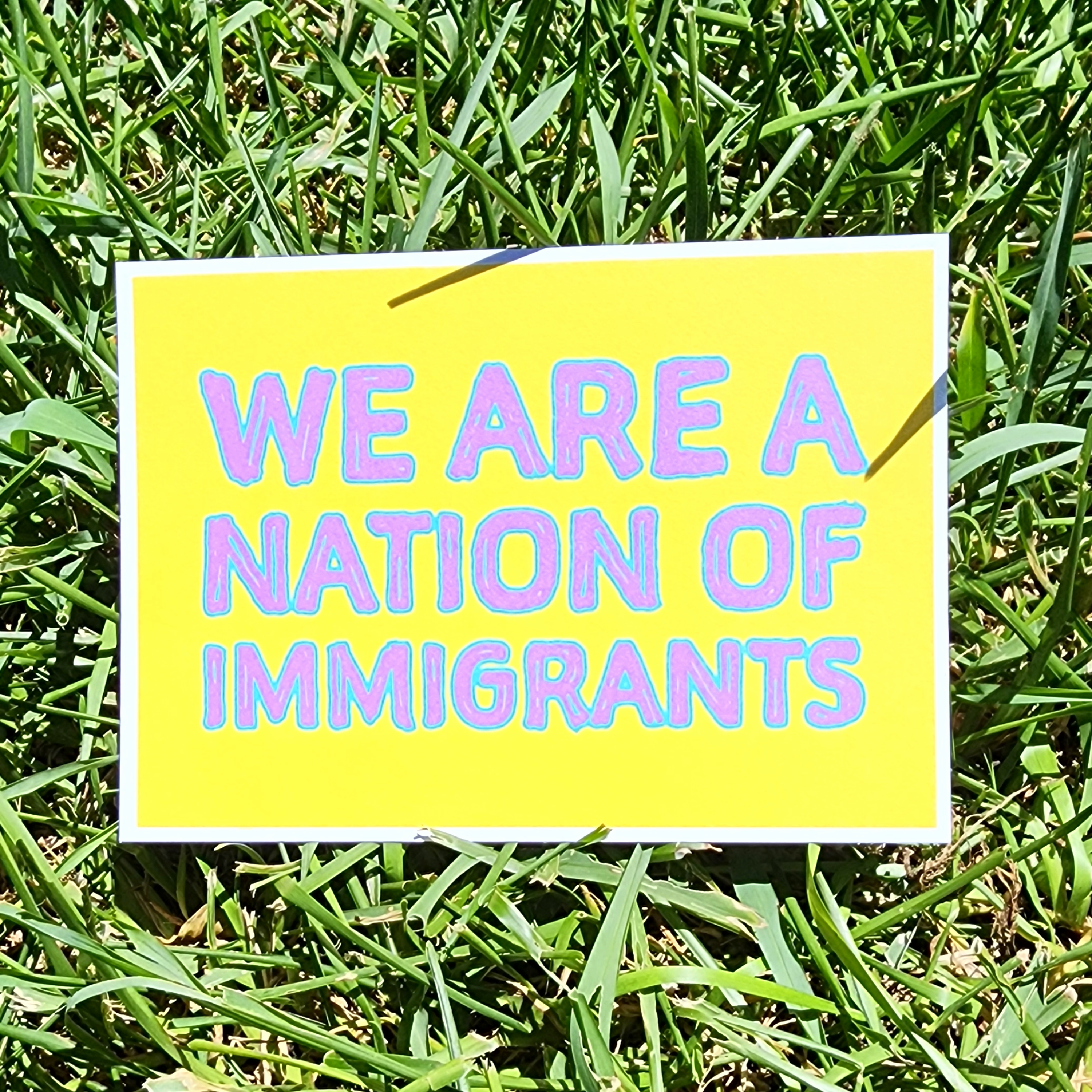 A Nation of Immigrants | 5x7 Postcard