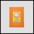 Orange Lies Matter | Original Linocut ACEO Print
