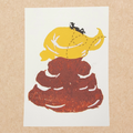 El Pendejo | 5x7 Original Hand-Carved Linocut Print