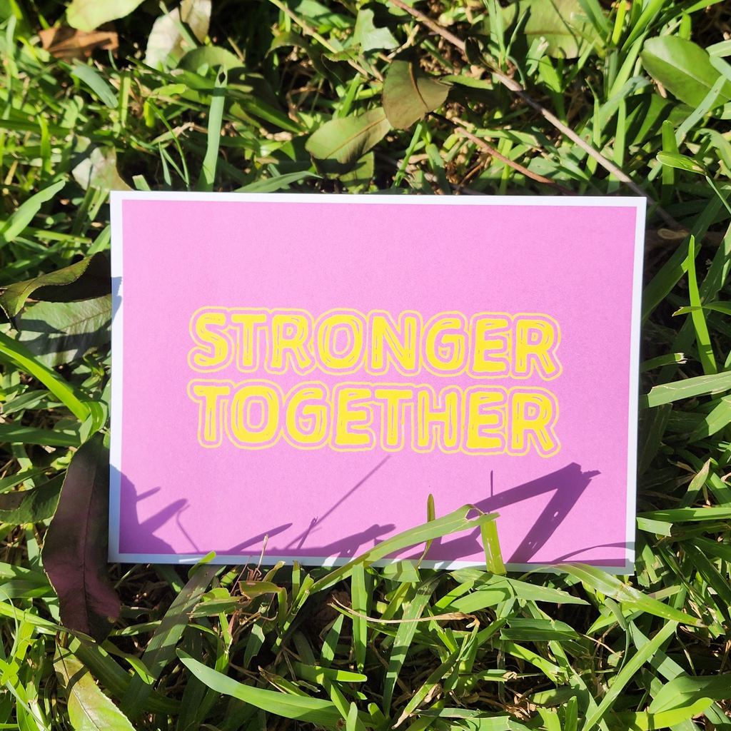 Stronger Together | 5x7 Postcard