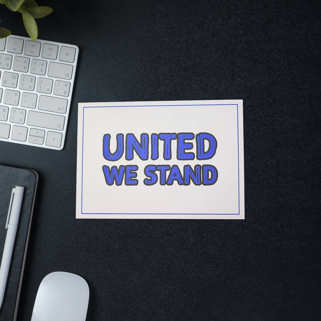 United We Stand | 5x7 Postcard