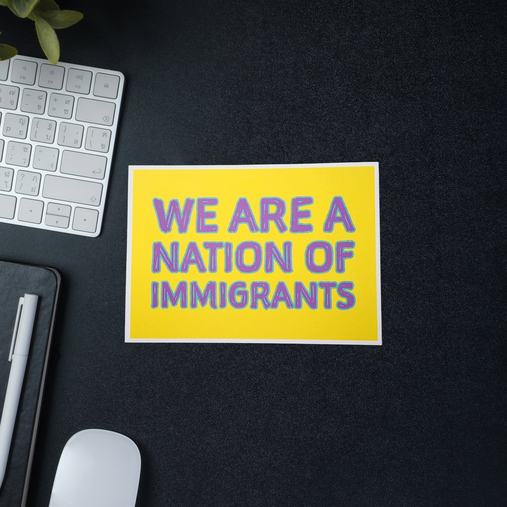 A Nation of Immigrants | 5x7 Postcard