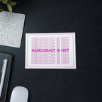 Democracy is Hot | 5x7 Postcard